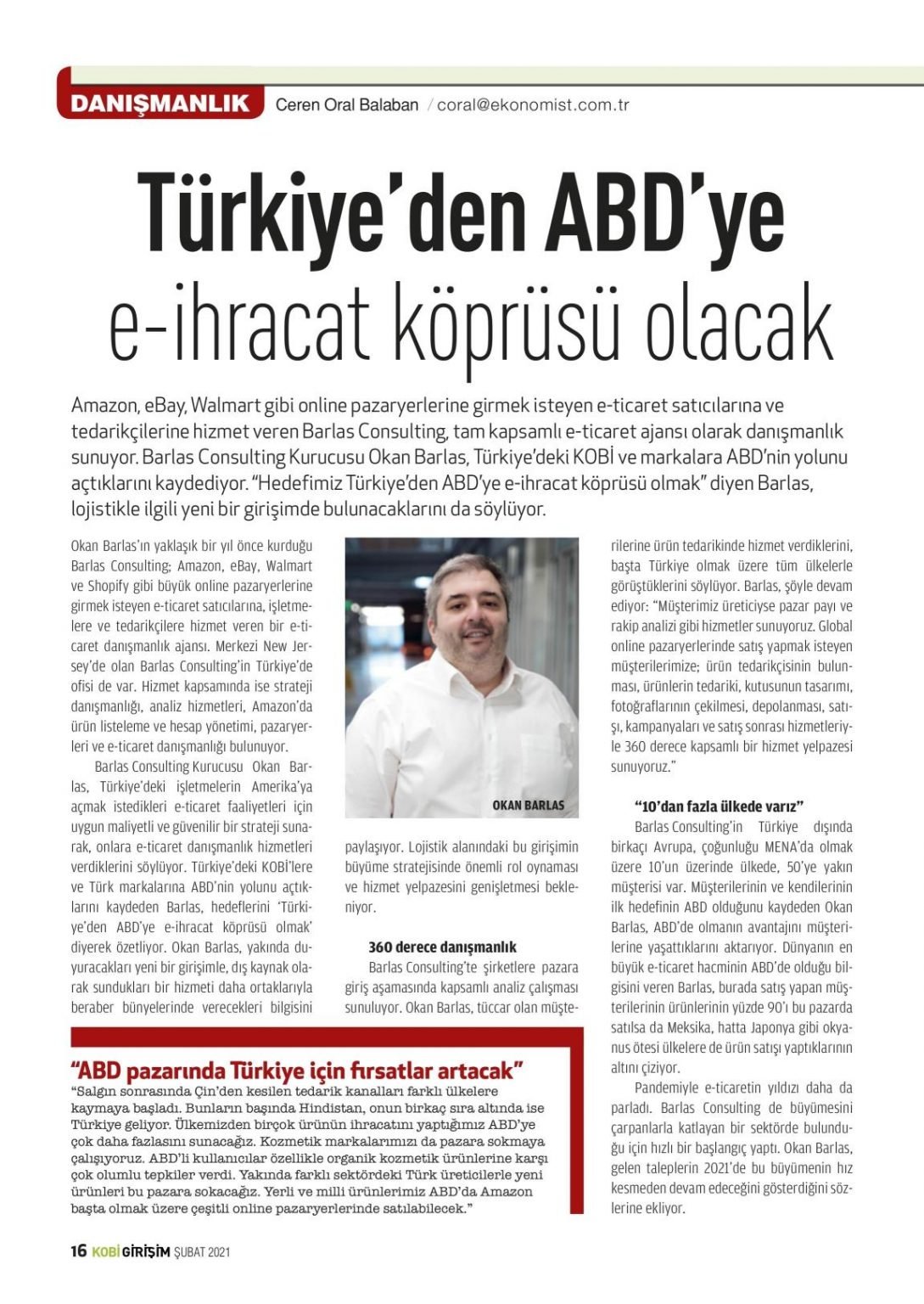 KOBİ Girişim - Ekonomist